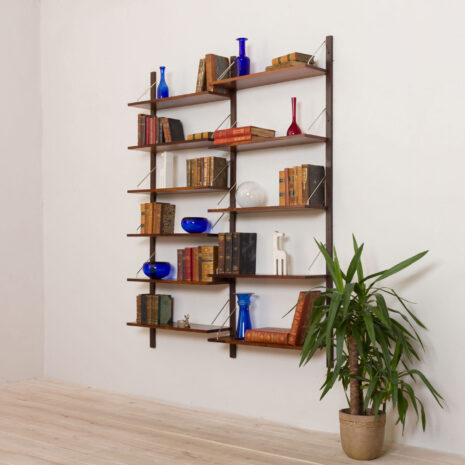 21060-set of 11 rosewood shelves in the style of Cadovius, Sorensen -2 set of rosewood shelves in the style of Cadovius Sorensen scaled