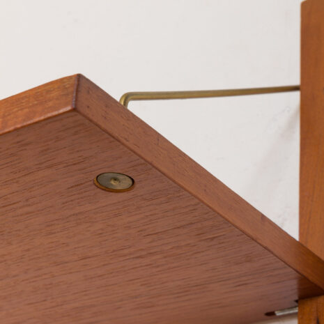 21062-Kjell Riise teak wall unit with 3 drawers-11 Kjell Riise teak wall unit with drawers scaled