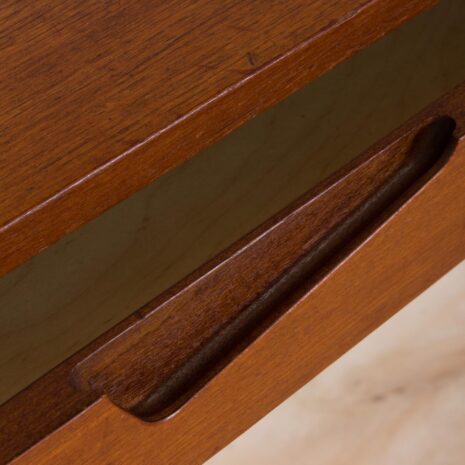 21062-Kjell Riise teak wall unit with 3 drawers-9 Kjell Riise teak wall unit with drawers scaled