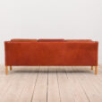 S Mogensen style  seater sofa in reddish leather z plamami  scaled