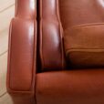 S Mogensen style  seater sofa in reddish leather z plamami  scaled