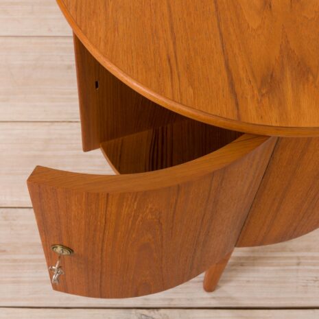 21032 - organic shape teak desk free standing-23 organic shape teak desk free standing scaled