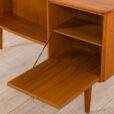 organic shape teak desk free standing  scaled