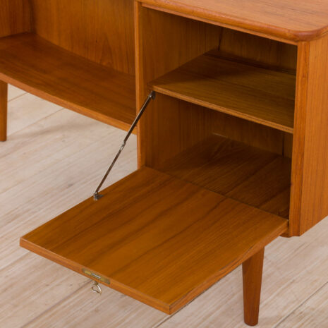 21032 - organic shape teak desk free standing-28 organic shape teak desk free standing scaled
