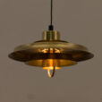 Danish brass pendant lamp  scaled