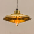Danish brass pendant lamp  scaled