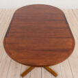 Large round extension dining table by John Mortensen for Heltborg Rosewood Denmark s  scaled