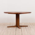 Large round extension dining table by John Mortensen for Heltborg Rosewood Denmark s  scaled
