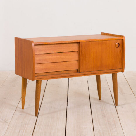 vintage mid century small sideboard dresser  scaled
