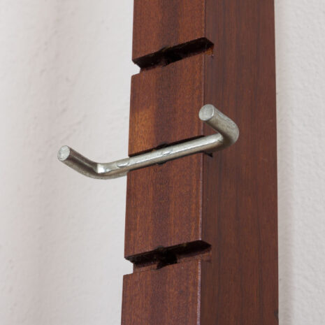 21065-teak free standing 2 bay wall unit, Norwegian shelving system from 1960s-20 teak free standing bay wall unit Norwegian shelving system from s scaled