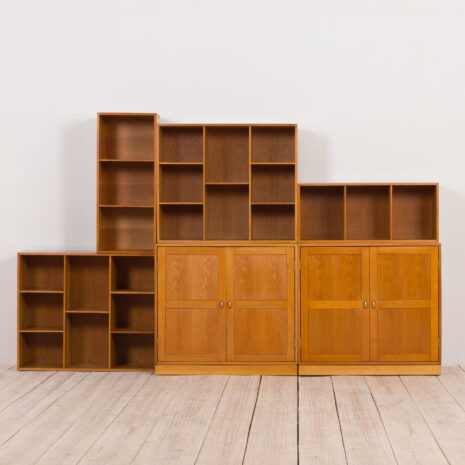 21068 Christian Hvidt oak wall unit for Søborg Møbelfabrik-15 Christian Hvidt oak wall unit for Soborg Mobelfabrik scaled