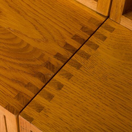 21068 Christian Hvidt oak wall unit for Søborg Møbelfabrik-6 Christian Hvidt oak wall unit for Soborg Mobelfabrik scaled