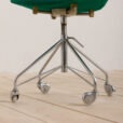 Arne Jacobsen  chair series  on wheels   scaled