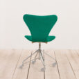 Arne Jacobsen  chair series  on wheels   scaled