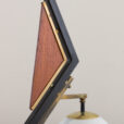 Italian geometric floor lamp attr
