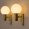 Pair of Gaetano Sciolari brass wall sconces modern vintage wall lamps Italy s  scaled
