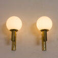 Pair of Gaetano Sciolari brass wall sconces modern vintage wall lamps Italy s  scaled