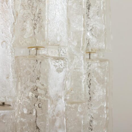 21099 Venini chandelier with Murano frosted glass shades-5 Venini chandelier with Murano frosted glass shades scaled