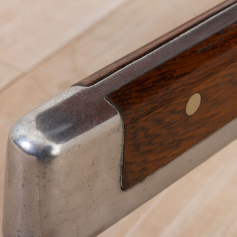 21118 Arne Vodder krzesło do biurka dla Sibast z drewna różanego i czarnej skóry, Dania lata 60-te-11 Arne Vodder executive desk chair for Sibast in rosewood and black leather Denmark s scaled