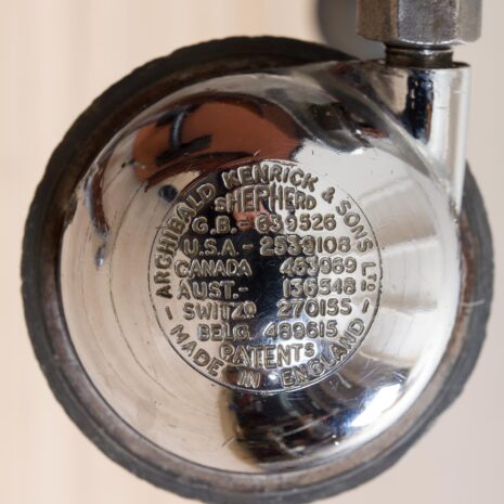 21118 Arne Vodder krzesło do biurka dla Sibast w drewnie różanym i czarnej skórze, Dania lata 60-te-15 Arne Vodder executive desk chair for Sibast in rosewood and black leather Denmark s scaled