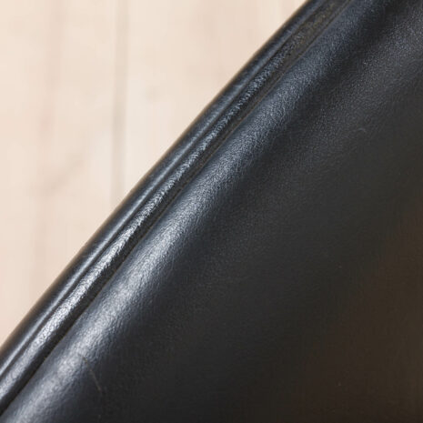 21118 Arne Vodder krzesło do biurka dla Sibast w drewnie różanym i czarnej skórze, Dania 1960s-19 Arne Vodder executive desk chair for Sibast in rosewood and black leather Denmark s scaled