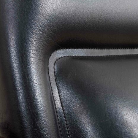 21118 Arne Vodder krzesło do biurka dla Sibast z drewna różanego i czarnej skóry, Dania lata 60-7 Arne Vodder executive desk chair for Sibast in rosewood and black leather Denmark s scaled