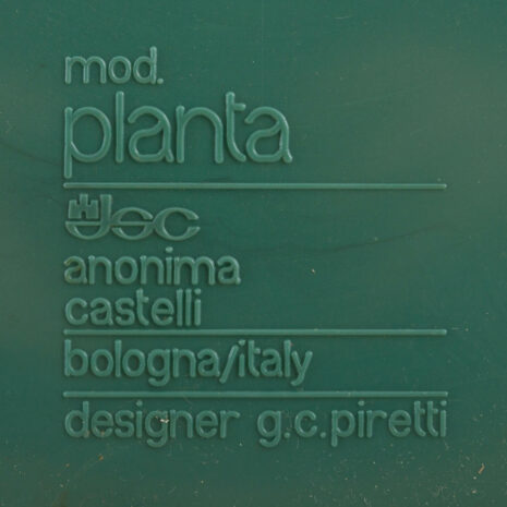 21124 Italian Space Age planta coat rack by G.C Piretti for Anonima Castelli, 70s-20 Italian Space Age planta coat rack by G