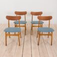 Set of oak chairs uldum z drewnianym oparciem scaled