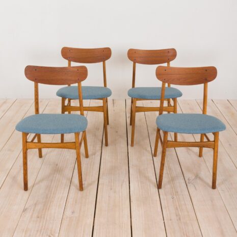 Set of  oak chairs uldum z drewnianym oparciem  scaled