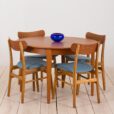 Set of oak chairs uldum z drewnianym oparciem scaled