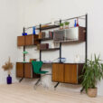 Ico and Luisa Parisi rosewood wall unit model Urio for MIM Italy s scaled