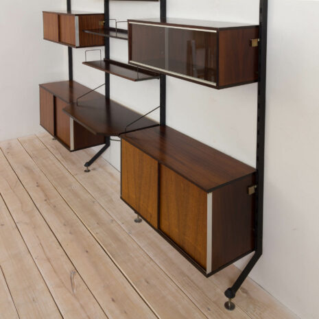 21123 Ico and Luisa Parisi rosewood wall unit model Urio for MIM, Italy 1960s-10 Ico and Luisa Parisi rosewood wall unit model Urio for MIM Italy s scaled