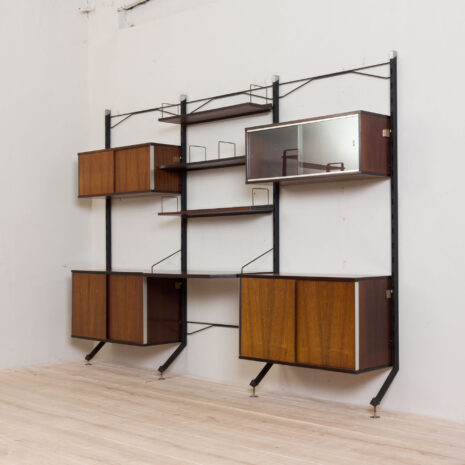 21123 Ico and Luisa Parisi rosewood wall unit model Urio for MIM, Italy 1960s-2 Ico and Luisa Parisi rosewood wall unit model Urio for MIM Italy s scaled