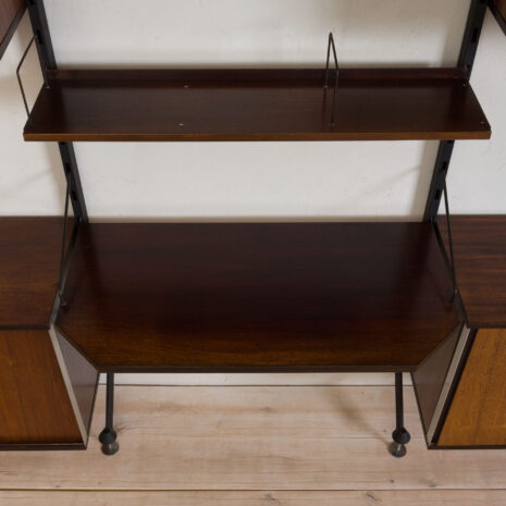 21123 Ico and Luisa Parisi rosewood wall unit model Urio for MIM, Italy 1960s-22 Ico and Luisa Parisi rosewood wall unit model Urio for MIM Italy s scaled