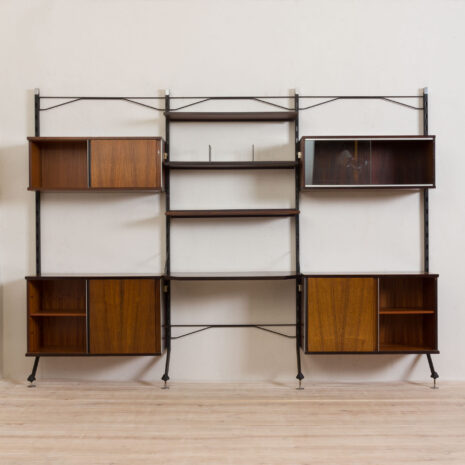 21123 Ico and Luisa Parisi rosewood wall unit model Urio for MIM, Italy 1960s-8 Ico and Luisa Parisi rosewood wall unit model Urio for MIM Italy s scaled