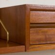 Cadovius royal wall unit with small console and shelves scaled