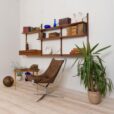 Cadovius royal wall unit with small console and shelves scaled
