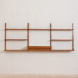 Cadovius royal wall unit with small console and shelves scaled