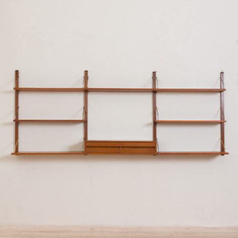 21131 Cadovius royal wall unit with small console and 8 shelves-4 Cadovius royal wall unit with small console and shelves scaled