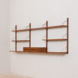 Cadovius royal wall unit with small console and shelves scaled