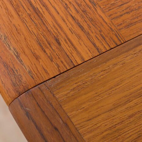 21133 vintage duński okrągły stół z drewna tekowego grom 1960s-10 vintage Danish teak round extension table grom s scaled