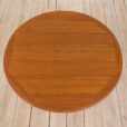 vintage Danish teak round extension table grom s  scaled