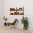 Sorensen Cadovius style teak shelving system set of scaled
