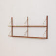 Sorensen Cadovius style teak shelving system set of scaled