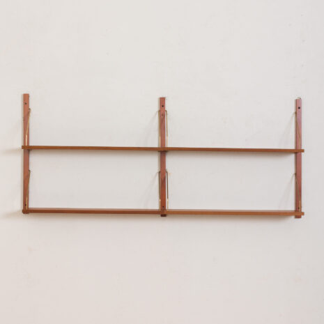 21136 Sorensen Cadovius style teak shelving system set of 4 -5 Sorensen Cadovius style teak shelving system set of scaled