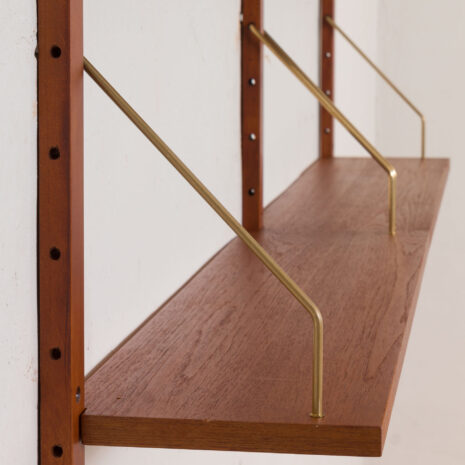 21136 Sorensen Cadovius style teak shelving system set of 4 -7 Sorensen Cadovius style teak shelving system set of scaled