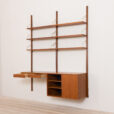 Royal Cadovius bay wall unit with a desk and a cabinet scaled