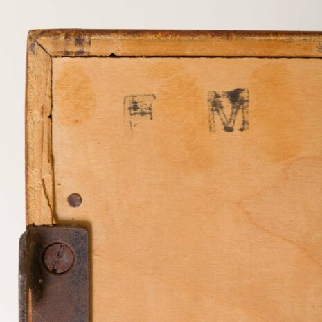 21142 Kai Kristiansen entry chest wall unit in teak, shelving, Denmark, FM Mobler, 1960s, -17 Kai Kristiansen entry chest wall unit in teak shelving Denmark FM Mobler s scaled