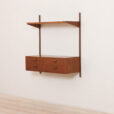 Kai Kristiansen entry chest wall unit in teak shelving Denmark FM Mobler s scaled