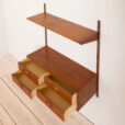 Kai Kristiansen entry chest wall unit in teak shelving Denmark FM Mobler s scaled